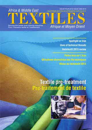 Africa and Middle East Textiles - Issue 1/2013